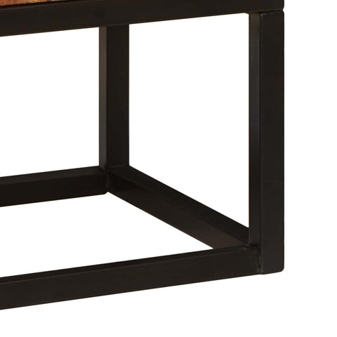 vidaXL Sideboard Beta Natural 70 x 30 x 75 cm Solid Acacia Wood