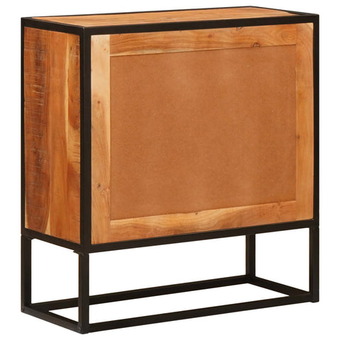 vidaXL Sideboard Beta Natural 70 x 30 x 75 cm Solid Acacia Wood