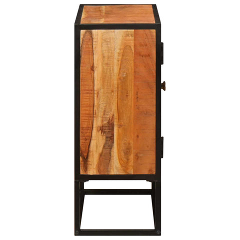 vidaXL Sideboard Beta Natural 70 x 30 x 75 cm Solid Acacia Wood