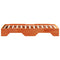 vidaXL Bed Frame No Mattress Stackable Wax Brown 75x190 cm Small Single Solid Wood