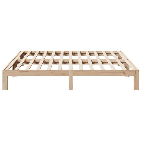vidaXL Bed Frame without Mattress 160x200 cm Solid Wood Pine
