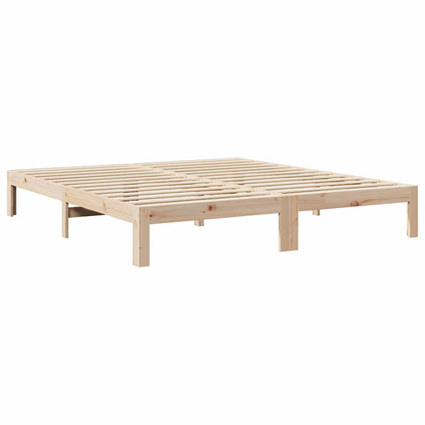 vidaXL Bed Frame without Mattress 160x200 cm Solid Wood Pine