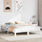 vidaXL Bed Frame without Mattress White 160x200 cm Solid Wood Pine