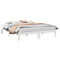 vidaXL Bed Frame without Mattress White 160x200 cm Solid Wood Pine