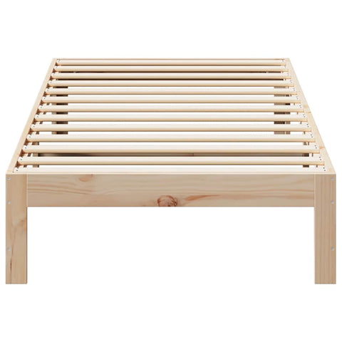 vidaXL Bed Frame without Mattress 90x200 cm Solid Wood Pine