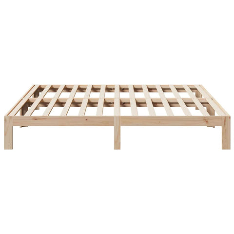 vidaXL Bed Frame without Mattress 180x200 cm Super King Solid Wood Pine