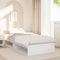 vidaXL Day Bed without Mattress White 80x200 cm Solid Wood Pine
