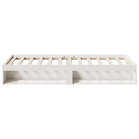 vidaXL Day Bed without Mattress White 80x200 cm Solid Wood Pine