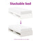 vidaXL Day Bed without Mattress White 80x200 cm Solid Wood Pine