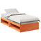 vidaXL Day Bed without Mattress Wax Brown 80x200 cm Solid Wood Pine