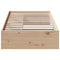 vidaXL Day Bed without Mattress 90x190 cm Solid Wood Pine