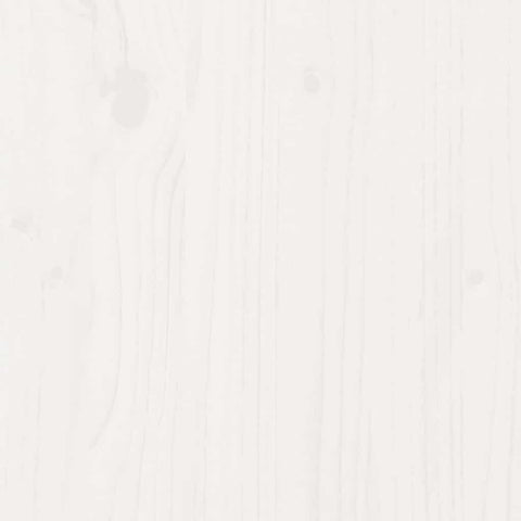 vidaXL Bookcase Headboard L-Shaped White 120 cm Solid Wood Pine