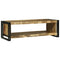 vidaXL Coffee Table Brown 120 x 50 x 38 cm Solid rough mango wood