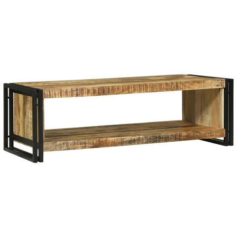 vidaXL Coffee Table Brown 120 x 50 x 38 cm Solid rough mango wood
