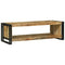 vidaXL Coffee Table Brown 120 x 50 x 38 cm Solid rough mango wood