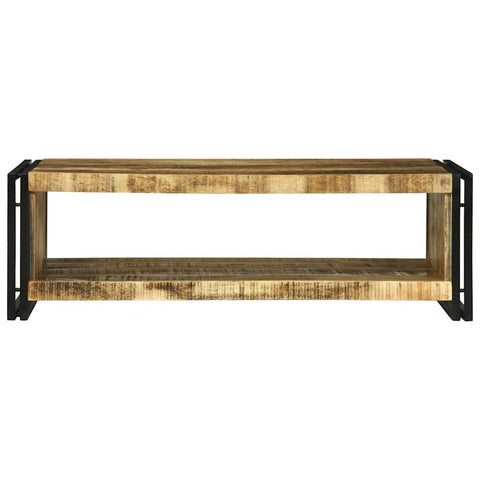 vidaXL Coffee Table Brown 120 x 50 x 38 cm Solid rough mango wood