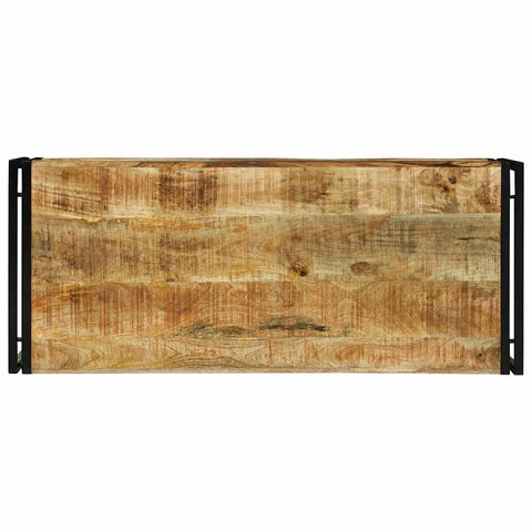 vidaXL Coffee Table Brown 120 x 50 x 38 cm Solid rough mango wood