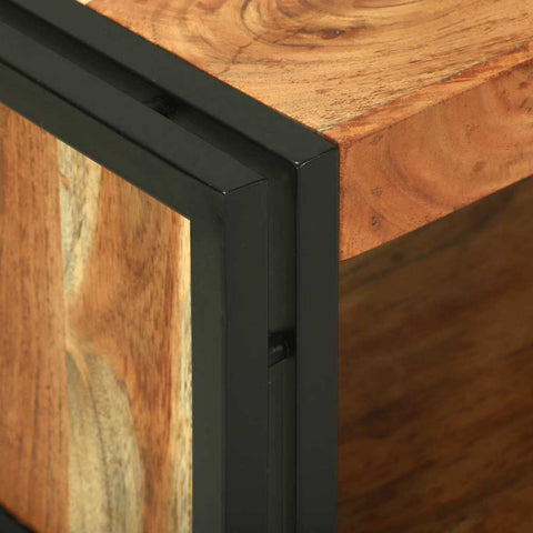 vidaXL Coffee Table Brown 120 x 50 x 38 cm Solid acacia wood