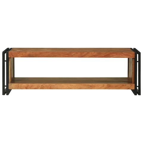 vidaXL Coffee Table Brown 120 x 50 x 38 cm Solid acacia wood