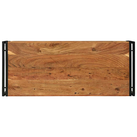 vidaXL Coffee Table Brown 120 x 50 x 38 cm Solid acacia wood