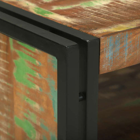vidaXL Coffee Table Brown 120 x 50 x 38 cm Solid reclaimed wood