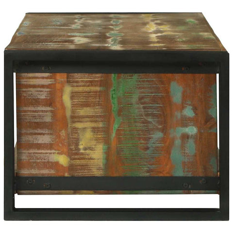 vidaXL Coffee Table Brown 120 x 50 x 38 cm Solid reclaimed wood