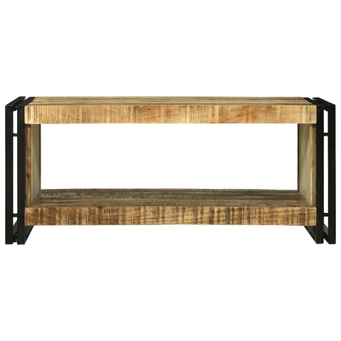 vidaXL Coffee Table Brown 90 x 50 x 38 cm Solid rough mango wood