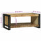 vidaXL Coffee Table Brown 90 x 50 x 38 cm Solid rough mango wood