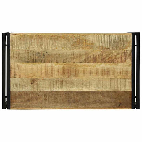 vidaXL Coffee Table Brown 90 x 50 x 38 cm Solid rough mango wood