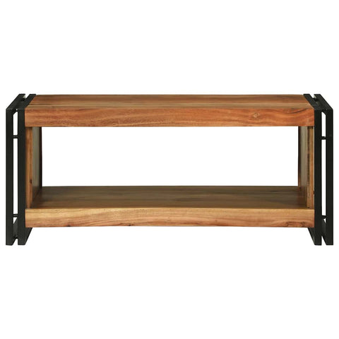vidaXL Coffee Table Brown 90 x 50 x 38 cm Solid acacia wood