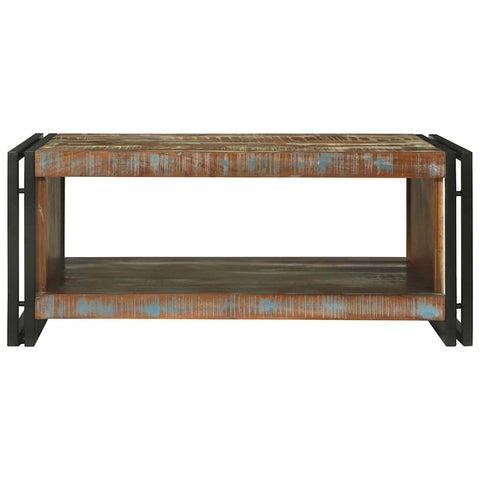 vidaXL Coffee Table Brown 90 x 50 x 38 cm Solid reclaimed wood