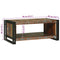vidaXL Coffee Table Brown 90 x 50 x 38 cm Solid reclaimed wood