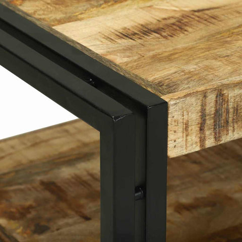 vidaXL Coffee Table Brown 120 x 50 x 38 cm Solid mango wood
