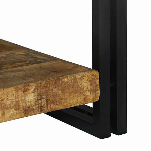 vidaXL Coffee Table Brown 120 x 50 x 38 cm Solid mango wood