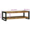 vidaXL Coffee Table Brown 120 x 50 x 38 cm Solid mango wood