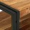 vidaXL Coffee Table Brown 120 x 50 x 38 cm Solid acacia wood
