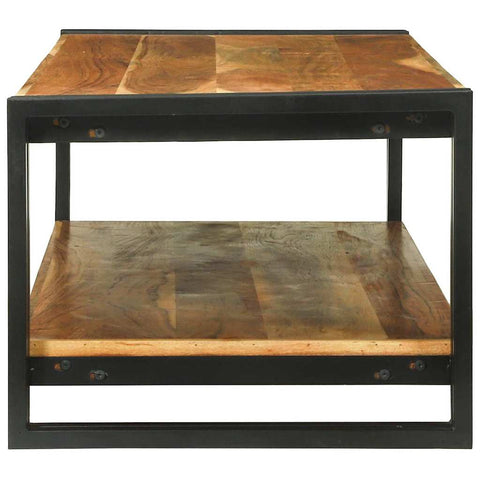 vidaXL Coffee Table Brown 120 x 50 x 38 cm Solid acacia wood