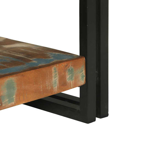 vidaXL Coffee Table Multicolour 120 x 50 x 38 cm Solid reclaimed wood