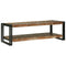 vidaXL Coffee Table Multicolour 120 x 50 x 38 cm Solid reclaimed wood