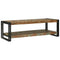 vidaXL Coffee Table Multicolour 120 x 50 x 38 cm Solid reclaimed wood