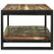 vidaXL Coffee Table Multicolour 120 x 50 x 38 cm Solid reclaimed wood