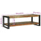 vidaXL Coffee Table Multicolour 120 x 50 x 38 cm Solid reclaimed wood