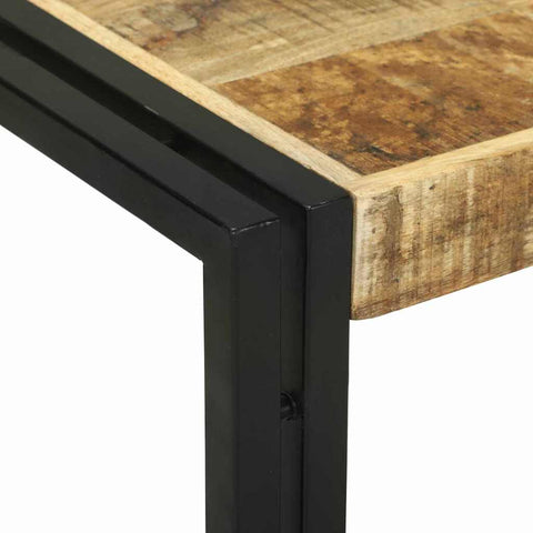 vidaXL Coffee Table 2 pcs Brown 48 x 40 x 40 cm Solid mango wood