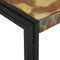 vidaXL Coffee Table 2 pcs Multicolour Solid reclaimed wood