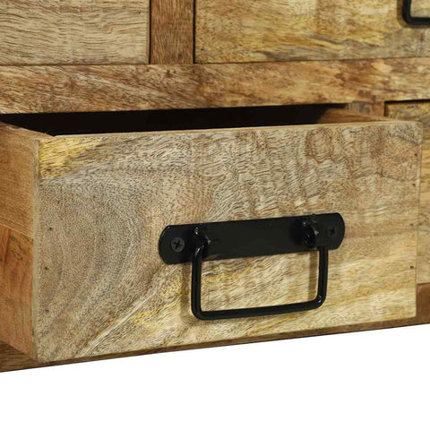 vidaXL Coffee Table Brown 90 x 50 x 38 cm Solid rough mango wood