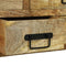 vidaXL Coffee Table Brown 90 x 50 x 38 cm Solid rough mango wood