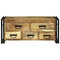 vidaXL Coffee Table Brown 90 x 50 x 38 cm Solid rough mango wood