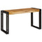 vidaXL Nesting Table 3 pcs Solid rough mango wood and a metal