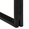 vidaXL End Tables Brown and black Solid Acacia wood