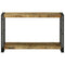 vidaXL Console Table Brown 120 x 33 x 75 cm Solid rough mango wood